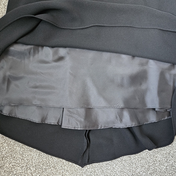 JNY bias cut Embroidered Silk straps Jones New York dress LBD Size 10 - Picture 11 of 16